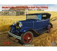 ICM 24050 Model A Phaeton Soft Top (1930's) 1:24 PLASTIC MODEL KIT