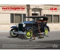 ICM 1/24 Ford Model A Gangster Car - 24052