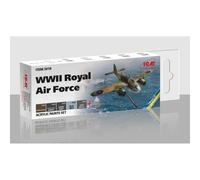 ICM 3018 WWII Royal Air Force Acrylic Paint Set 6x12ml