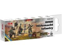 ICM 3022 WWII Wehrmacht Infantry Acrylic Paint Set