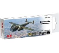 ICM 3085 Luftwaffe Night Bombers Model Acrylic Paint Set