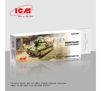 ICM 3089 - WWII French Armored Vehicles - New