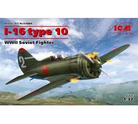 ICM Model Kit - Polikarpov I-16 Type 10 - 1:32 - WWII Soviet Fighter