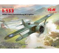 Icm 32012 1/32 I-153, Wwii China Guomindang Af Fighter