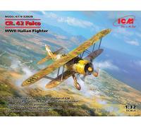 ICM 32020 Model Kit Fiat CR.42 Falco 1:32 WWII Italian Fighter