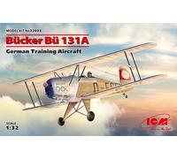 Icm 32033 - 1:32 - WWII Bucker Bu 131A, German Training Aircraft - New