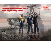Icm 32045 1/32 Gloster Sea Gladiator Mk.Ii with Royal Navy Pilots