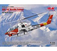 ICM Scale Model Kit Bell AH-1G Arctic Cobra US Helicopter 1:32 #32063