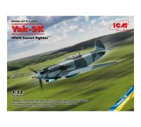 ICM ICM32091 1:32-Yak-9K, WWII Soviet Fighter Scale Model Kit