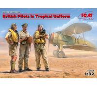 ICM32106 - ICM 1:32 - British Pilots - Tropical Uniform(1939-1943)