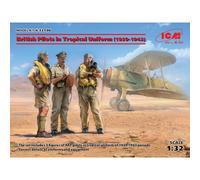 ICM32106 - ICM 1:32 - British Pilots - Tropical Uniform(1939-1943)