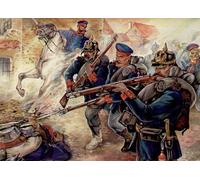 ICM 35012 Prussian Line Infantry 1870/1 1:35 Figure Model Kit