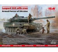 Icm 35013 - 1:35 Leopard 2A6 of the Armed Forces of Ukraine with Crew - New