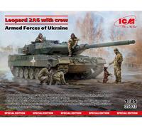 1:35 ICM KIT Leopard 2A6 Of The Armed Forces Of Ukraine With Crew Kit ICM35013 M