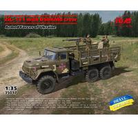 Icm 35017 - 1:35 Zil-131 With Dshkmd Crew. Armed Forces Of Ukraine - New