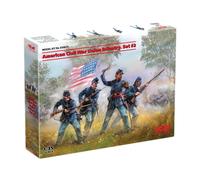 ICM 1:35 - American Civil War Union Infantry. Set #2