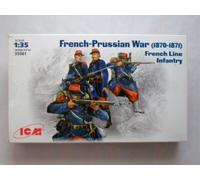 ICM 35061 French-German War (1970-1871) French Line Infantry Scale 1:35