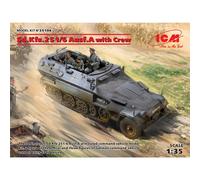 Icm 35104 1/35 Sd.kfz.251/6 Ausf.a with Crew