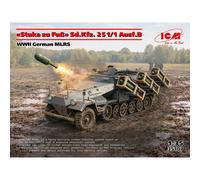 ICM Stuka zu Fuß Sd.Kfz. 251/1 Ausf.B 1:35 WWII German Rocket Launcher Kit