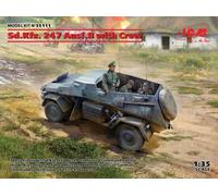 ICM35111 - ICM 1:35 - Sd.Kfz.247 Ausf B with Crew