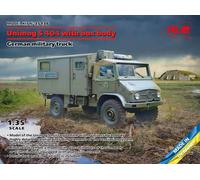 ICM35136 - ICM 1:35 - Unimog S 404 w/ Box Body, German Military Truck