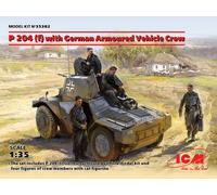 ICM 1:35 - P 204 (f) with German Armoured Vehicle Crew