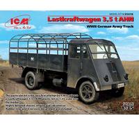 ICM ICM35416 Renault 1:35-Lastkraftwagen 3,5 t AHN, WWII Army Truck