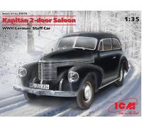 ICM Plastic Model Kit 35476 Captain 2-door Saloon, WWII German Staff Car, 1/35