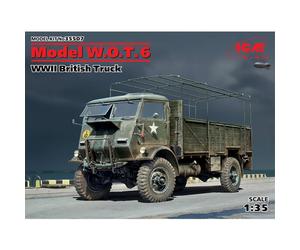 ICM 35507 Fordson Model W.O.T. 1:35 Military Vehicle Model Kit