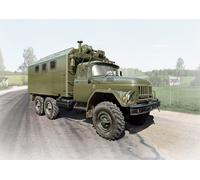 ICM ICM35517 1:35-ZiL-131 KShM, Soviet Army Vehicle,black
