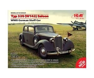 ICM 35537 Typ 320 (W142) Saloon 1:35 Car Model Kit