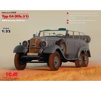ICM35538 - ICM 1:35 - Typ G4 (Kfz.21), WWII German Staff Car