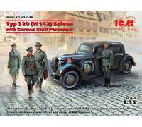 ICM 1:35 - Typ 320 (W142) Saloon with German Staff