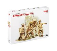 ICM 35563 Gurkha Rifles (1944) (4 figures) 1:35 Figure Model Kit