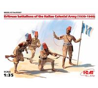 ICM 35567 Eritrean battalions of the Italian Colonial Army 1:35 Figure Model Kit
