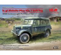 ICM 1:35 - le.gl.Einheitz-Pkw Kfz.1 Soft Top