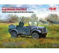 ICM 1:35 - le.gl.Einheitz-Pkw Kfz.4, WWII German AA Vehicle Model kit, ICM35584