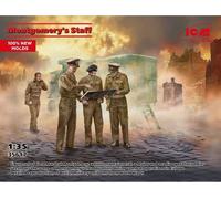 ICM 35617 1:35 Field Marshall Montgomery and his Staff BATTLE OF THE RHINE