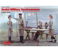 ICM 1:35 - Soviet Military Servicewoman (1939-42) 4 Figs