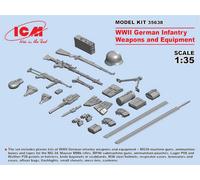ICM 35638 WWII German Infantry Weapons & Equipment 1:35 Diorama accessories