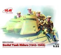 ICM 1:35 - Soviet Tank Riders (1943-1945) 4 Figs