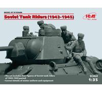 ICM 35640 Russian/Soviet Tank Riders (1943-1945) 1:35 Military Vehicle Model Kit