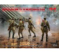 Icm 35648 - 1:35 Wwii Soviet Bm-13-16 Mlrs Vehicle Crew - New