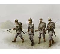 ICM ICM35679 1:35-German Infantry (1914) 4 Figs, 9 x 13 x 51 millimetres