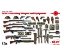 ICM 35688 1/35 WWI US Infantry Weapon And Equipment