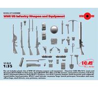 ICM 35688 WWI U.S. Infantry Weapon and Equipment 1:35 Figure Model Kit