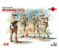 ICM35689 - ICM 1:35 - US Infantry (1917) 4 Figs