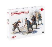 ICM 1:35 - French Infantry (1916) 4 Figs