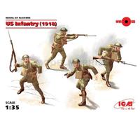 ICM 1:35 - US Infantry (1918) 4 Figs