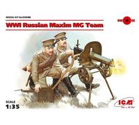 ICM ICM35698 1:35-WWI Russian Maxim MG Team 2 Figs